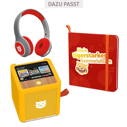 Tigercards-Sammelalbum rot – inkl. Märchen-Card