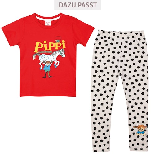 Shirt kurzarm Pippi Langstrumpf