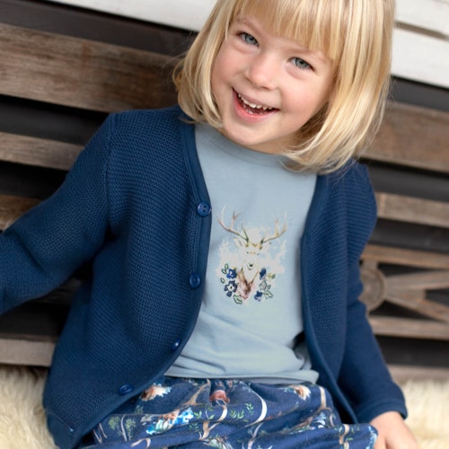 Langarmshirt Bagger-Druck