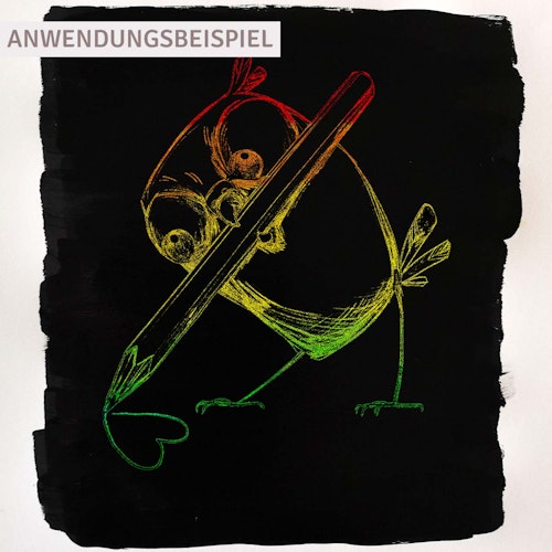 Wachsmalstifte 8er Set - „Farben der Welt“