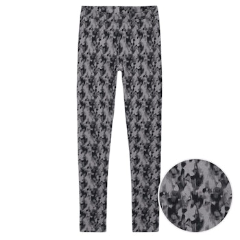 Leggings Batik-Optik Stretch grau