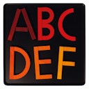Vorschaubild Grimms Magnetspiel Alphabet (16x16 cm)
