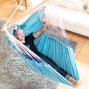 Vorschaubild Hängestuhl Comfort Bio 180 x 115 cm Habana Azure