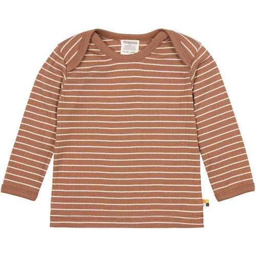 Softes Langarmshirt grobe Rippe