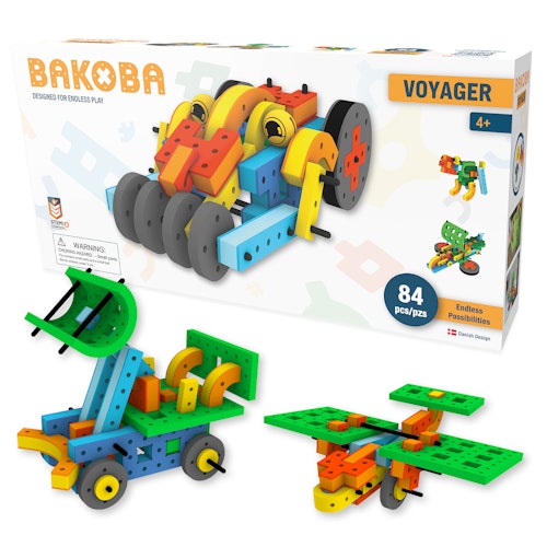 Kreatives Bauset aus Schaumstoff 84 Teile - Voyager