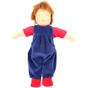 Vorschaubild Puppenkleidung Set 3-tlg. „Sommer rot/blau“