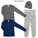 Vorschaubild Wolle Seide Leggings Bündchen