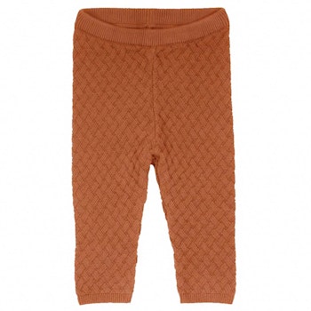 Edle Strickhose braun