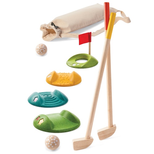 Minigolf Set für 2 Spieler, 9-teilig