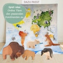 Vorschaubild Bison Holzfigur 12,8 cm