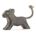 Vorschaubild Panther klein laufend Holzfigur 5 cm hoch