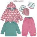 Vorschaubild Wende Schlauchschal Fleece pink