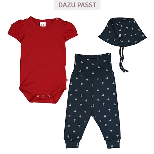 Kurzarm Body Puffärmel