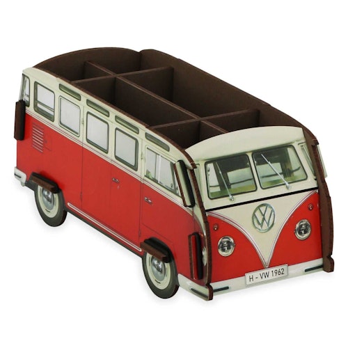 Stiftebox zum Stecken VW T1 rot