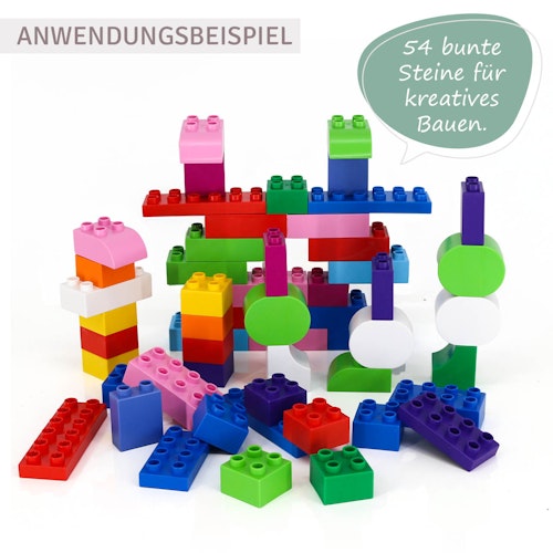 Bio Bausteine Set 54 Teile