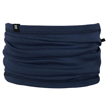 Warmer Interlock Schlauchschal grau melange