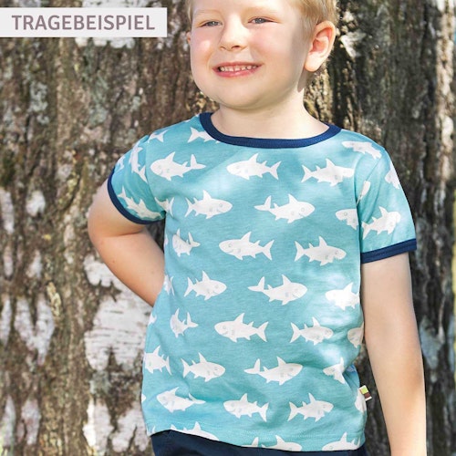 Kurzarm Shirt Fische