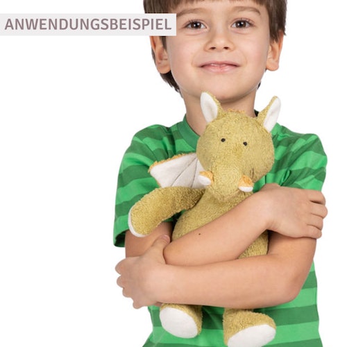 Bio Kuscheltier Drache ab Geburt