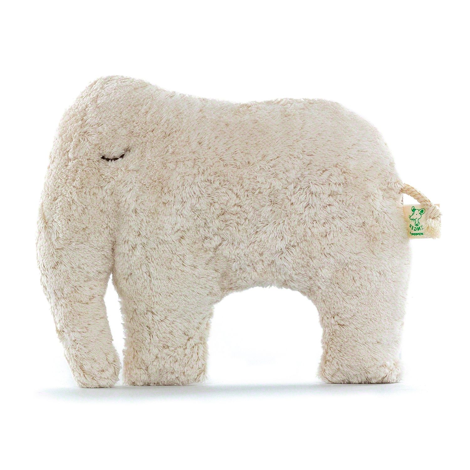 Kuschelkissen 1 Elefant beige 19 x 25 x 4,5 cm
