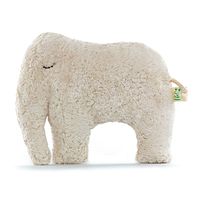 Kuschelkissen 1 Elefant beige 19 x 25 x 4,5 cm