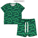Vorschaubild Weite Jersey Shorts Krokodile