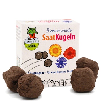 Saatkugeln im 4er Set – bienenfreundliche Blumen