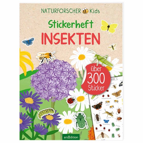 Stickerheft Insekten – Ab 4 Jahren