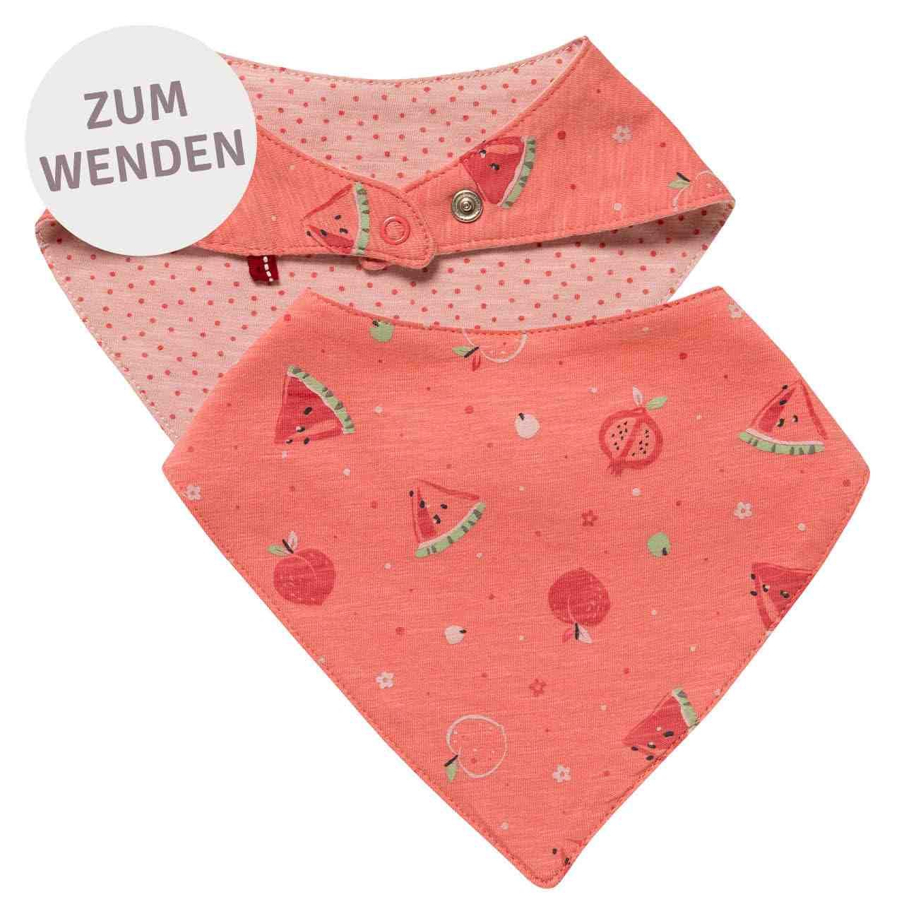 Wende Dreiecktuch Sommerfrüchte himbeerrot