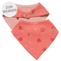 Wende Dreiecktuch Sommerfrüchte himbeerrot