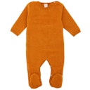 Vorschaubild Babystrampler Wollplüsch mit Fuß