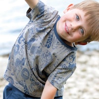 Tiger Alloverdruck Shirt kurzarm