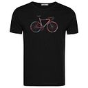 Vorschaubild Herren - T-Shirt - Bio-Baumwolle - Fahrrad-Motiv