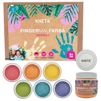 KNETÄ® Fingerfarbe pastell 6x150ml