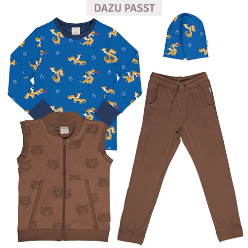 Mütze mit Alloverprint Rehe