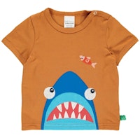 Kurzarm T-Shirt Tiergesicht
