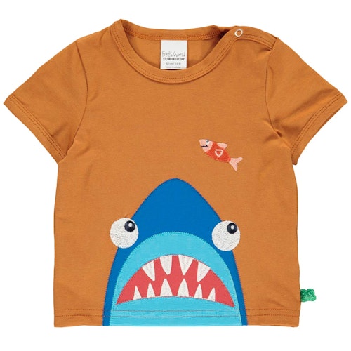 Kurzarm T-Shirt Tiergesicht