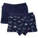 Vorschaubild Boxershorts Weltall dunkelblau