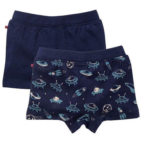 Boxershorts Weltall dunkelblau