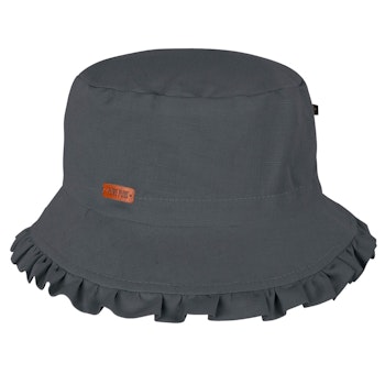 Schlapphut Sonnenhut Baumwoll-Leinen Mix jeans-blau