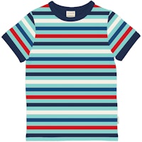 Blaues leichtes Ringel Shirt
