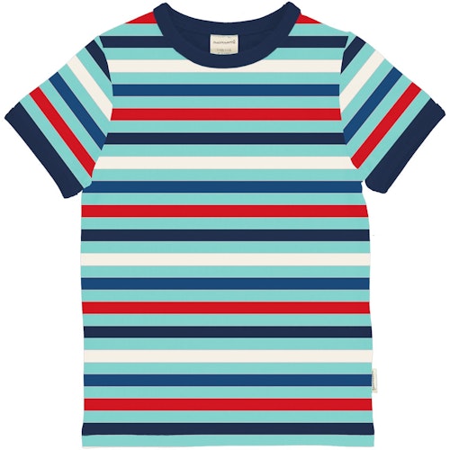 Blaues leichtes Ringel Shirt