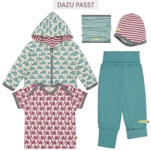 Wendejacke Kapuze Ringel