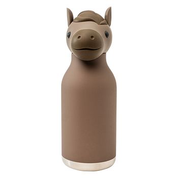 Bestie Bottle Edelstahltrinkflasche mit Trinkhalm Pferd 460 ml