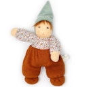 Vorschaubild Nanchen Waldkind Puppe – kastanie