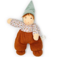 Nanchen Waldkind Puppe – kastanie
