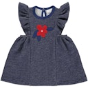 Vorschaubild Sweat Kleidchen Blume