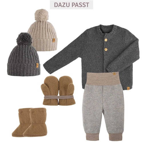 Strickjacke Alpaka-Schurwoll Mix