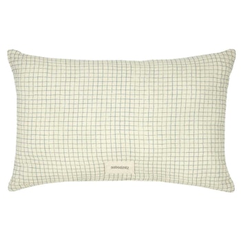 Kariertes Dekokissen – 35 cm