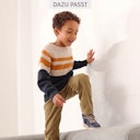 Vorschaubild Lockerer Strick Pullover