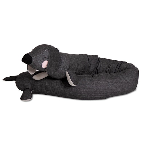 Nestchen Dackel 195 cm - anthrazit